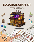 DIY Miniature House Kit, DIY Dollhouse Kit - Image 7