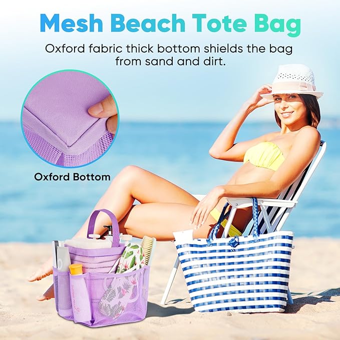 EUDELE Mesh Shower Caddy Portable - Image 5
