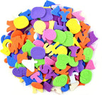 Coopay Self-Adhesive Foam Letter Alphabet Number Stickers Assorted Colors - Image 3