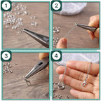 Mr. Pen- Open Jump Rings Set, 6 Assorted Sizes, Jewelry Making Findings - Image 3