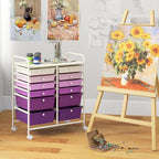 BECOMFORT 12-Drawer Rolling Cart - Image 8