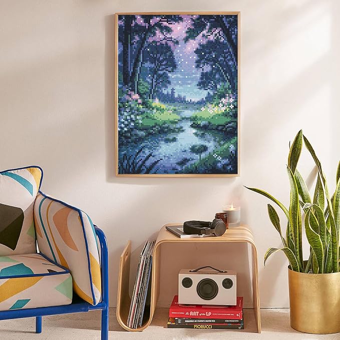 Offito Forest Diamond Art Kits for Adults, Fantasy Landscape Diamond Painting - Image 3