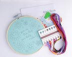 FUNATIC Give Us This Day Our Daily Meds Embroidery Kit | Funny Beginner Needle - Image 2