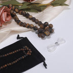 10mm Matte Classic Tiger Eye Bead, 15-Inch Matte Round Loose Stone Beads - Image 2