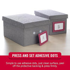 VELCRO Brand Dots with Adhesive White, 3/4" Circles, Sticky Back Round Hook and - Image 3