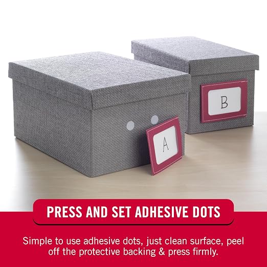 VELCRO Brand Dots with Adhesive White, 3/4" Circles, Sticky Back Round Hook and - Image 3