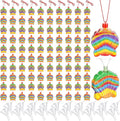 Tanlade 50 Pcs Shell Shaped Sand Art Bottle Necklaces by Tanlade
