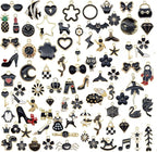 30pcs Mixed Enamel Charms Pendants by JulieWang-FortheLoveofHandmade