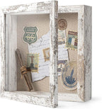 8x8 Shadow Box Frame with Soft Linen Back by Califortree