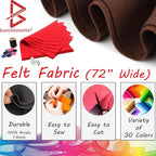 Barcelonetta | Felt Fabric | 72" Wide | 1.6mm Thick | Acrylic & Soft | Felt by - Image 2