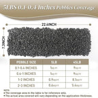 Quibbay 5 lbs Pebbles, 0.1-0.4 Inch Small Pebbles - Image 7
