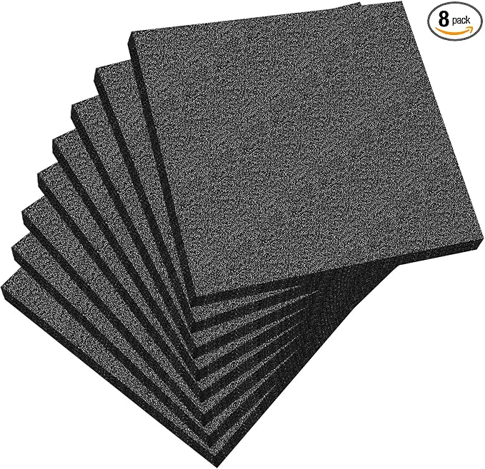 Frienda 8 Pcs Polyethylene Foam Sheet, Cases Craft Shipping Moving and Storage by Frienda