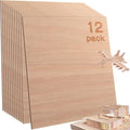 12 Pcs Mahogany Plywood Sheets, School DIY Projects, CNC Cutting, and Wood by Vemkyrio