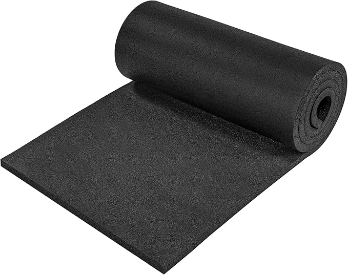 1/2" Thick × 13" Wide × 60" Long Closed-Cell Foam Neoprene Padding, by AMGSH