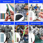 242 Pcs Gundam Tool Kit, Professional Model Tool Kit - Image 6