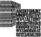Letter Stickers, Mailbox Numbers, 1.5 Inch Waterproof Vinyl Alphabet | 1 by Llewyn