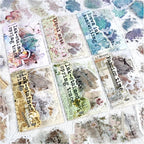 Vintage Aesthetic Stickers for Junk Journaling Supplies, Dual Materials by Diuhofart