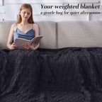 Anysay Knitted Weighted Blanket - Image 2