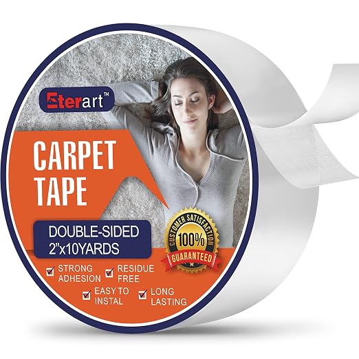 ETERART Double Sided Carpet Tape, No-Residue by Eterart
