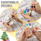 Linbsunne Paint Markers for Book Drawing, Coloring Illustrations, Card making - Image 4