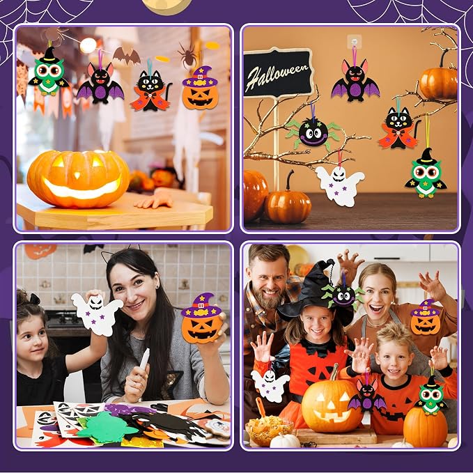 Fennoral 12 Pack Halloween Craft Kit - Image 6