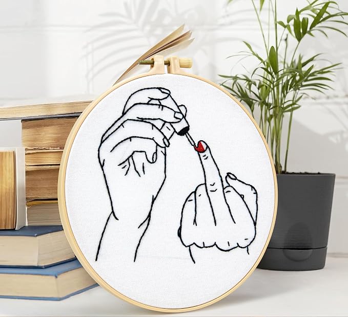 Crafmanoe Hand Embroidery Starter Kit - Image 6