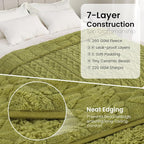 Drewin Weighted Blanket Twin Size 15 lbs, Cozy Jacquard Sherpa Weighted Blankets - Image 6