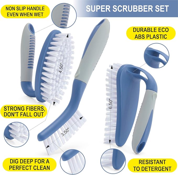 Scrub Brush Set of 6 pcs - Image 3