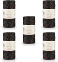 5 Skeins of Sensy Premium 2mm 251 Yards Sparkle Polyester Rope 90% by SSENSY
