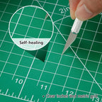 Worklion Self Healing Craft Mat: 18"x12" Rotary Cutting Mat - Image 4