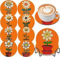 DOZEEZOP 8-Pack Diamond Art Coaster Kit by DOZEEZOP