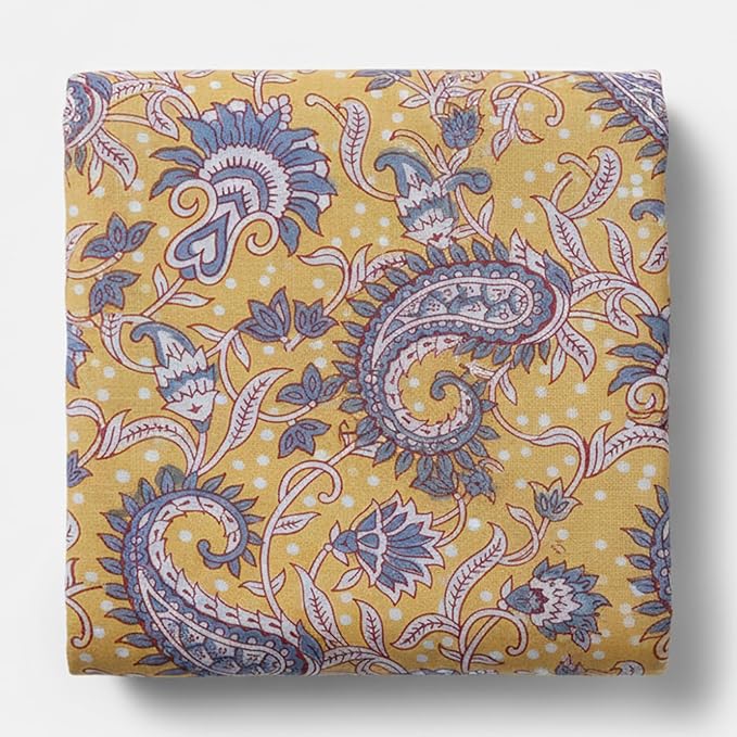E-Tailor® Hand-Block Printed Pre-Cut Cotton Fabric Ideal by E-Tailor