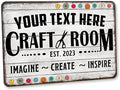 Personalized Craft Room Sign Custom Sign Art Room Décor by ChicoCreekSigns