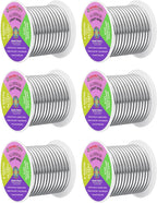 Mandala Crafts 8 Gauge Silver Tone Combo Anodized Aluminum Craft Wire | 120 FT by MandalaCrafts