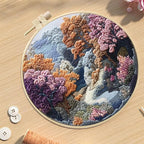 Hzkokon 2 Pack Embroidery Kit for Beginners Adults Cross Stitch Kits Hand - Image 6