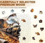 Autumn Train Puzzles Adults Gifts - Image 3