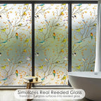 DKTIE Reeded Glass Window Film Seamless Pattern - Image 2