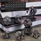 CiaraQ 182pcs Polyhedral Dice Set - Image 6