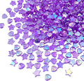 600 PCS Acrylic Heart Star Shape Clear AB Colors Assortment Flat Bead-in-Bead by Jmassyang