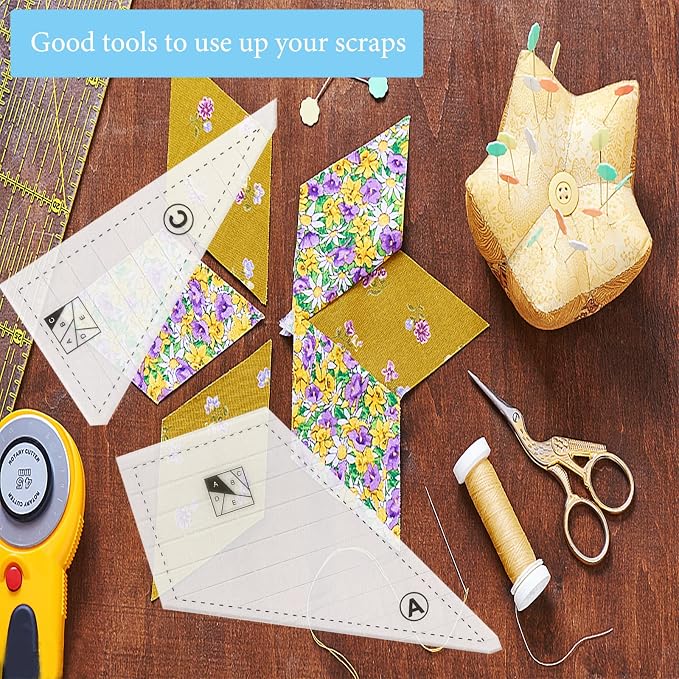 Quilting Rulers and Templates, Quilt Ruler Set Quilting Supplies - Image 3