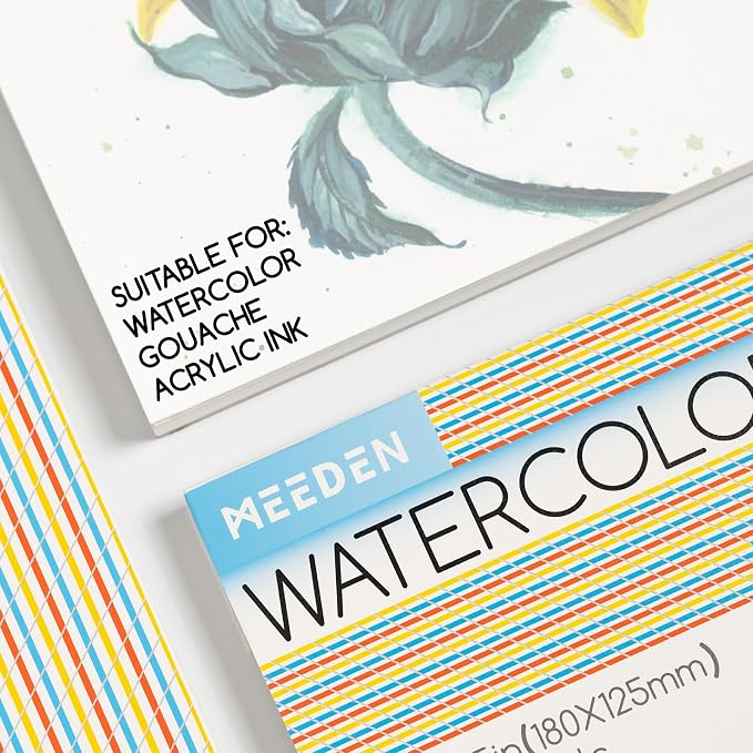 MEEDEN Watercolor Paper Block - Image 3