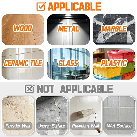 Double Sided Tape Heavy Duty, 1.18 in x 10 FT Clear Double Sided Mounting Tape - Image 7