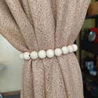 240PCS Natural Round Wooden Beads - Image 5