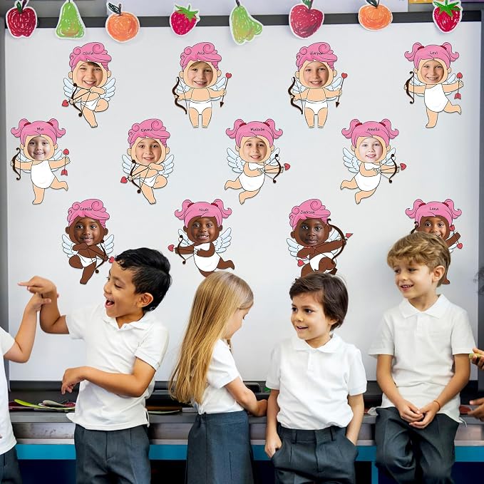 48 Set Valentine's Day Cupid Cutouts - Image 4
