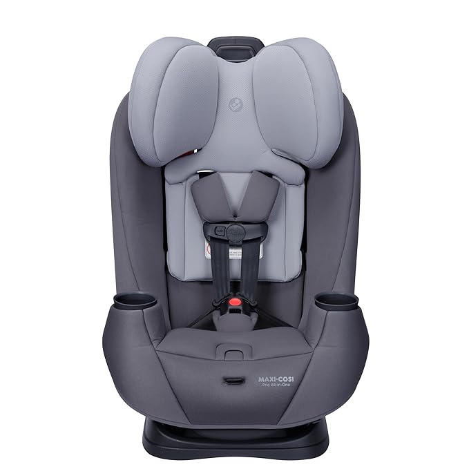 Maxi-COSI Pria All-in-One Convertible Car Seat, Infant to Toddler Car Seat, Easy-Install Harness, Machine-Washable Cover, 5-100 lbs, Sea Salt