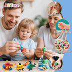 Artpar Air Dry Clay Kit, Modeling Magic Clay Traffic Set, Kids Crafts Gifts | - Image 5
