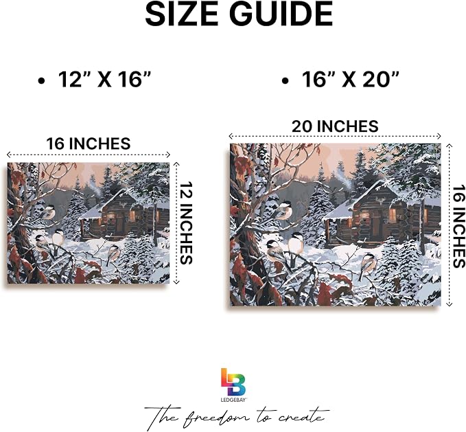 Ledgebay DIY Paint by Numbers Kit - Image 5