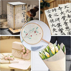 100 Sheets FIVEIZERO A4 Mulberry Paper Sheets Natural Fiber Rice Paper - Image 5