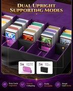 MoKo Trading Card Storage Box for MTG, 3900+Capacity, Top Loaders Organizer Case - Image 5