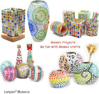 Lanyani 800 Pieces Mosaic Tiles Stained Glass - Image 6